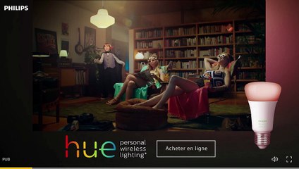 Philips HUE - Habillage animé