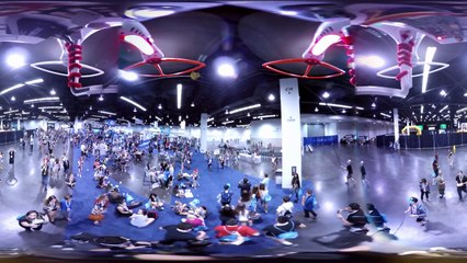 360 VIDEO_ Watch This On Your Phone & SPIN AROUND (Flying Drone @Vidcon)