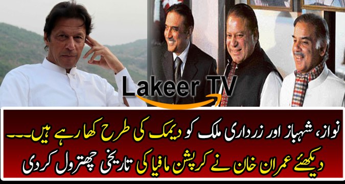 Imran Khan Brutally Grilled Corruption Maafia