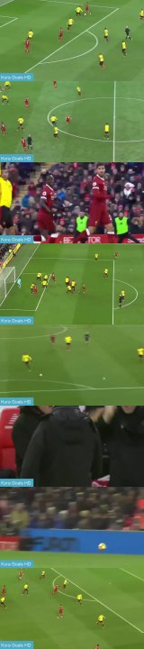 اهداف مباراة ليفربول وواتفورد (5-0) - سوبر هاتريك محمد صلاح - الاهداف كاملة