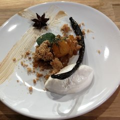 Éclats de crumble à l'ananas