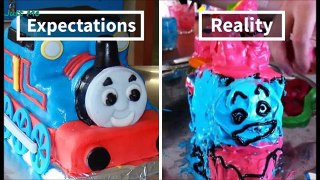 Expectations Vs Reality:The Worst Cake Fails Ever