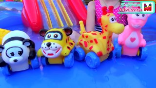 Врумиз все серии подряд на русском ► Мультик про Машинки Бассейн с сюрпризами Pool Vrumiz toys