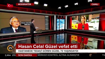 Hasan Celal Güzel yaşamını yitirdi