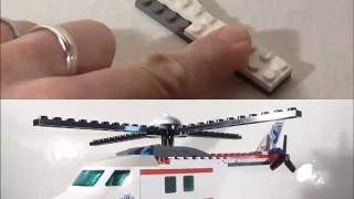 Lego City 4429 Helicopter Rescue / Helikopter Rettungsbasis - Lego Speed Build Review
