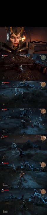 Witcher 3: Eredin Final Boss Fight (Hard Mode) (4K 60fps)