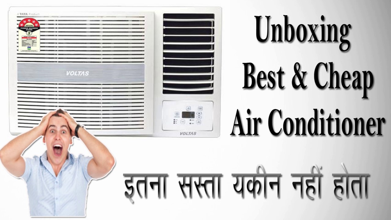 Unboxing Voltas 185LY 1.5 Ton 5 Star AC / Best Budget Air conditioner in 2018