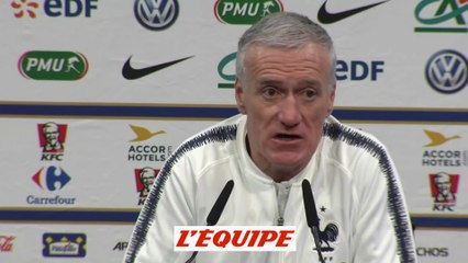 Deschamps «Pogba ? Je ne sais pas le pourquoi du comment» - Foot - Amical - Bleus