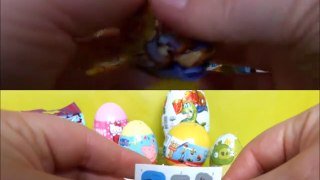 30 surprise eggs peppa pig hello kitty cars thomas and friends, Easter eggs