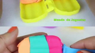 Paletas de Plastilina| Play-Doh Popsicles Play Doh en Español| Mundo de Juguetes