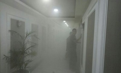 Kebakaran Landa Gedung Nusantara III DPR