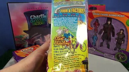 Charlie and the Choclate Fory Wendys 2005 Kids Meal Fast Food Toys Review