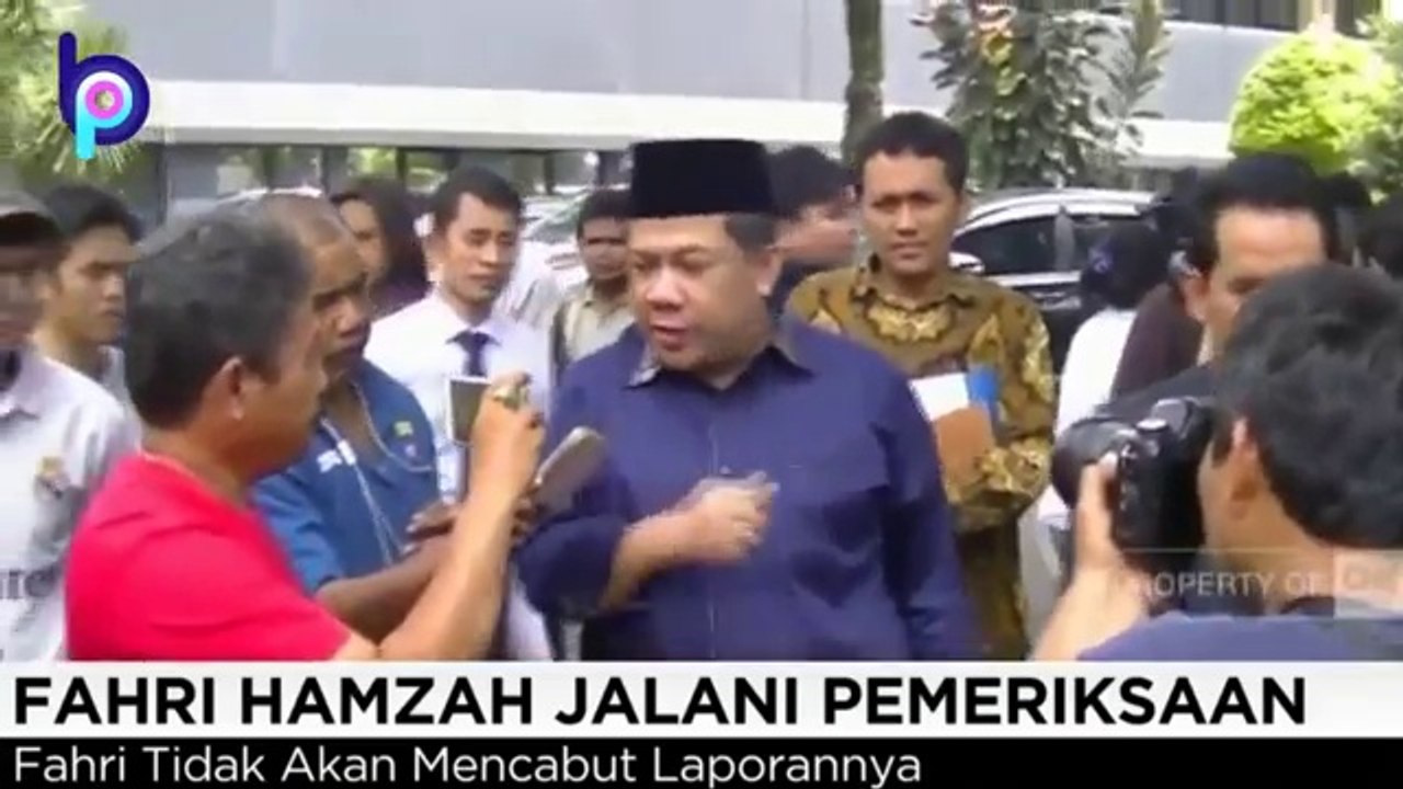 FAHRI HAMZAH RESMI DIPERIKSA POLISI.. SEBUT BOHONG & PEMBANGKANG