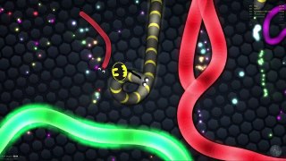 Slither.io POWER OF BATMAN ! REAL HACK / The Dark Knight SKIN / EPIC MOMENTS