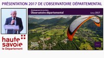 Observatoire départemental Haute-Savoie 2017 première partie