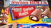 Hostess vs Little Debbie vs Great Value: Swiss Rolls Blind Taste Test