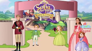 Spanish Finger Family Sofia The First Nursery Rhyme for kids