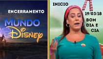 Encerramento Mundo Disney e inicio Bom Dia e Cia com Silvia Abravanel (19/03/18) (Dia dos Carpinteiros) | SBT