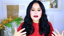 Bronze Eyes & Vampy Lips | Fall Makeup Tutorial By Nelly Toledo