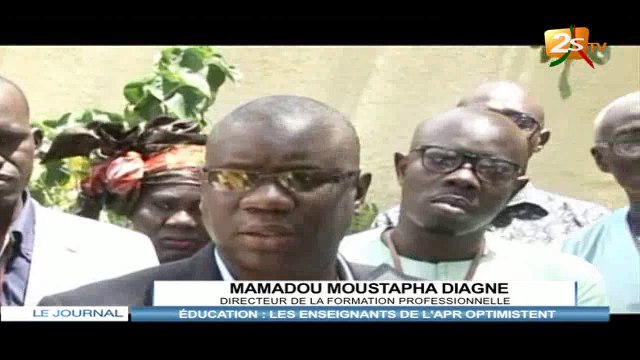 ÉDUCATION : LES ENSEIGNANTS DE L'APR OPTIMISTES