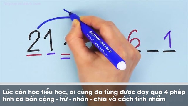 Các mẹo tính toán thú vị mà bạn chẳng bao giờ tìm thấy trong sách giáo khoa