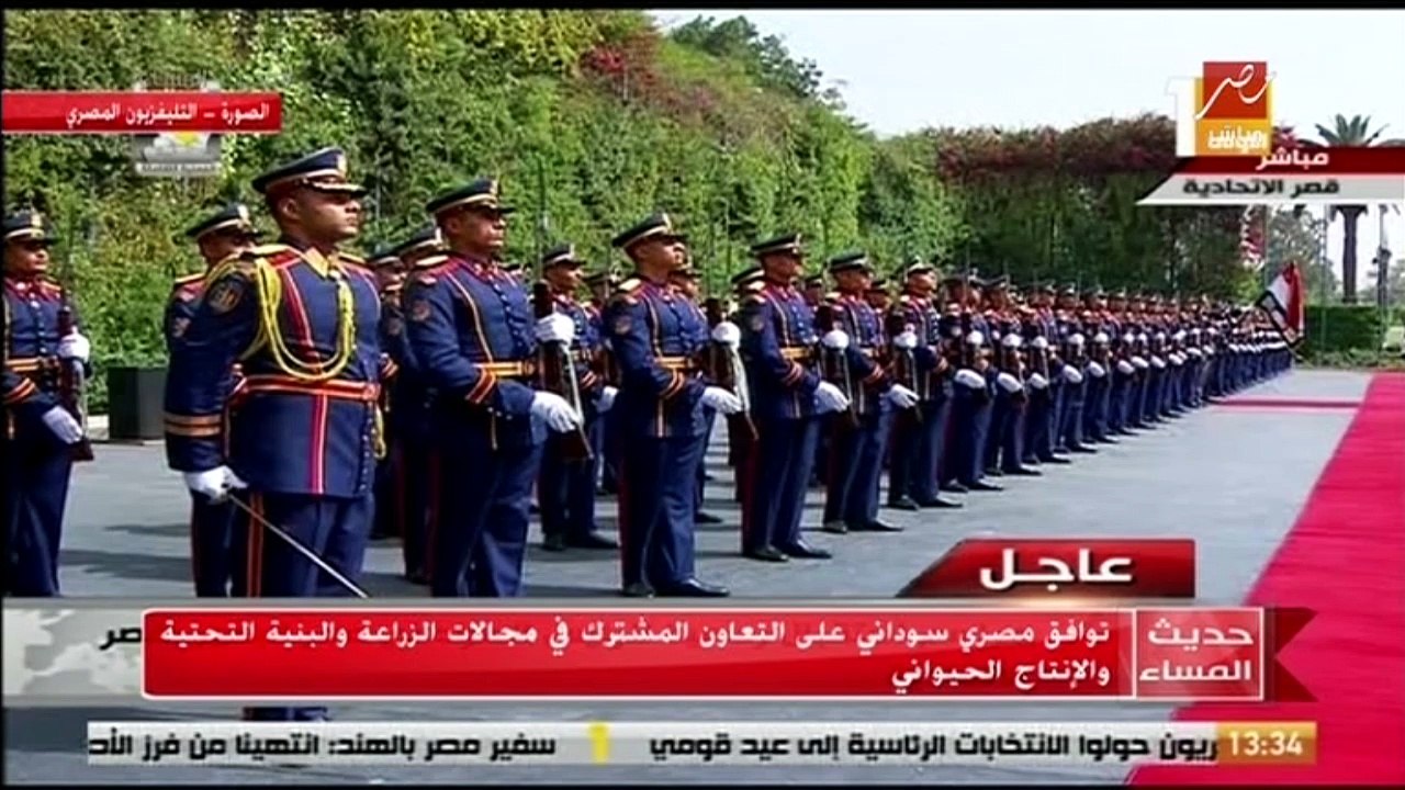 #حديث_المساء   توافق مصري سوداني على التعاون المشترك في مجالات الزراعة والبنية التحتية والإنتاج الحيواني