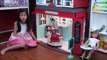 Setting up American Girl Doll Graces House with Furniture.
