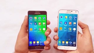 Samsung Galaxy Alpha vs Galaxy S5 Speed Test