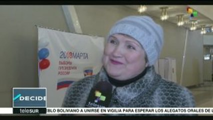 Vladimir Putin agradece al pueblo ruso victoria electoral