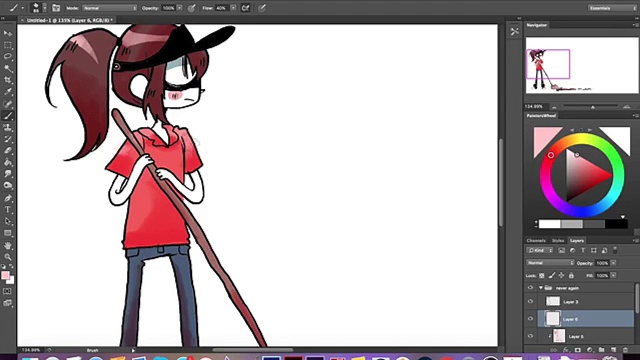 ILL NEVER WORK CLOSING SHIFT AGAIN [Creepypasta Drawing]