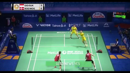 BALAS DENDAM! KEVIN/MARCUS VS BOE/MOGENSEN! ALL ENGLAND 2018 MOGA MENGULANG CHINA OPEN  2017