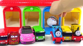 Learn Colors Tayo Little Bus Playset Microwave Minnie Mouse Surprise Toys Fun for Kids EggVideos.com