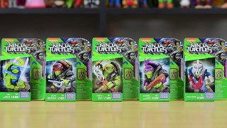 Mega Bloks TMNT: Out of the Shadows 5-Figure Review!