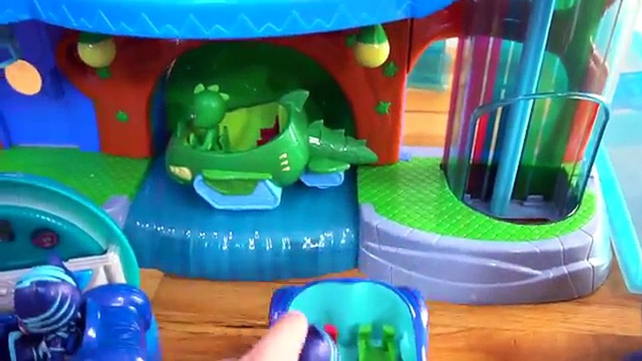 PJ MASKS HQ HEADQUARTERS CATBOY GEKKO OWLETTE FIGHT SCARY ROMEO LUNA GIRL NIGHT NINJA PLAYSET TOYS