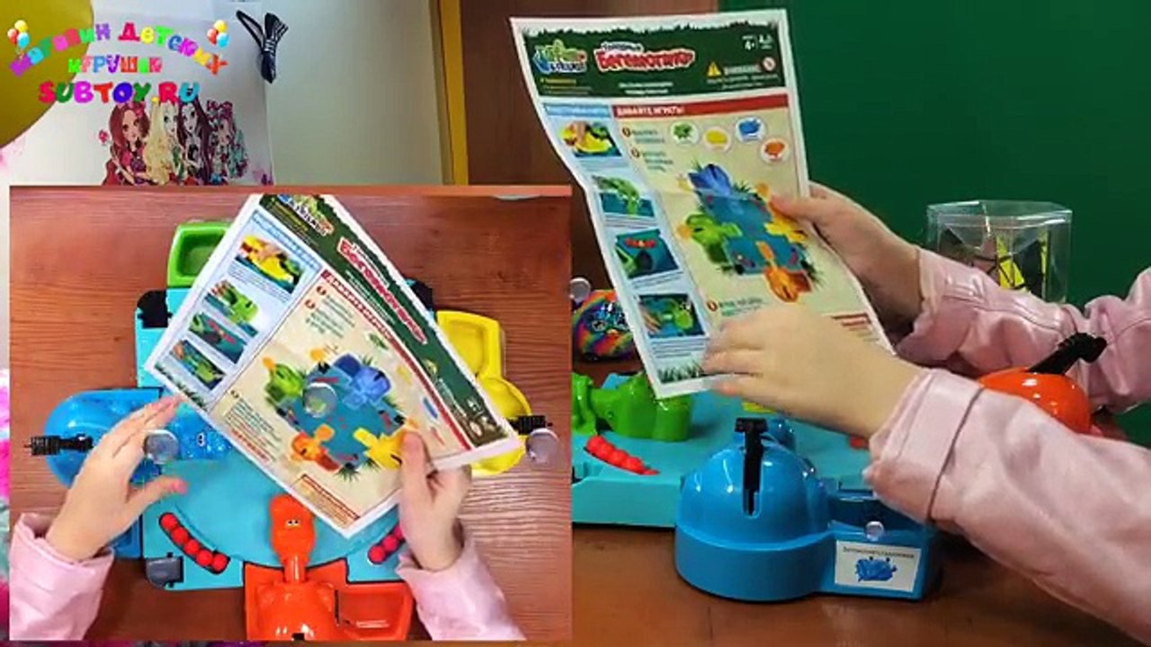 Обзор настольной игры от Hasbro - Голодные Бегемотики. От Анны.