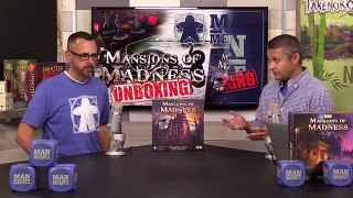 Mansions of Madness 2nd Edition Unboxing by Man Vs Meeple