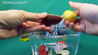 Large chocolate eggs, Kinder Surprise, Angry Birds, Masha and bear (Маша и медведь)