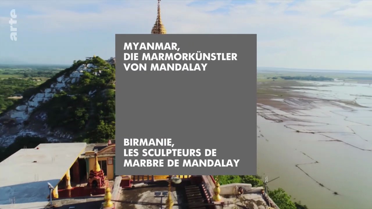 Birmanie, les sculpteurs de marbre de Mandalay