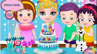 Baby Barbie Frozen Party - Disney Princess Game Movie For Kids Children