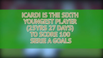 Mauro Icardi passes 100 league goals