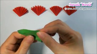 How To Make a Carnation Pop-up Card (Origami)