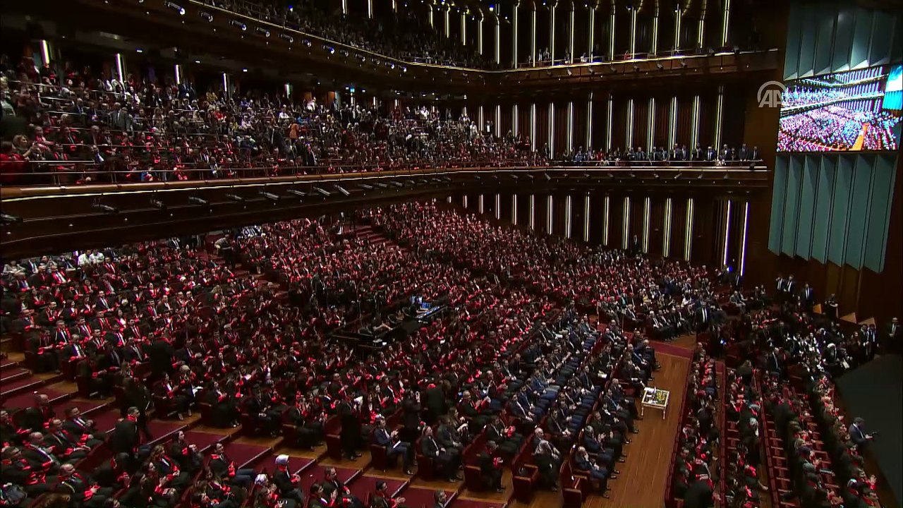 Cumhurbaşkanı Erdoğan, Hakim ve Cumhuriyet Savcıları Kura Töreni'ne katıldı - ANKARA