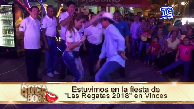 Armando Paredes y Sofía Caiche juntos en Vinces, ¿Será que se saludaron?