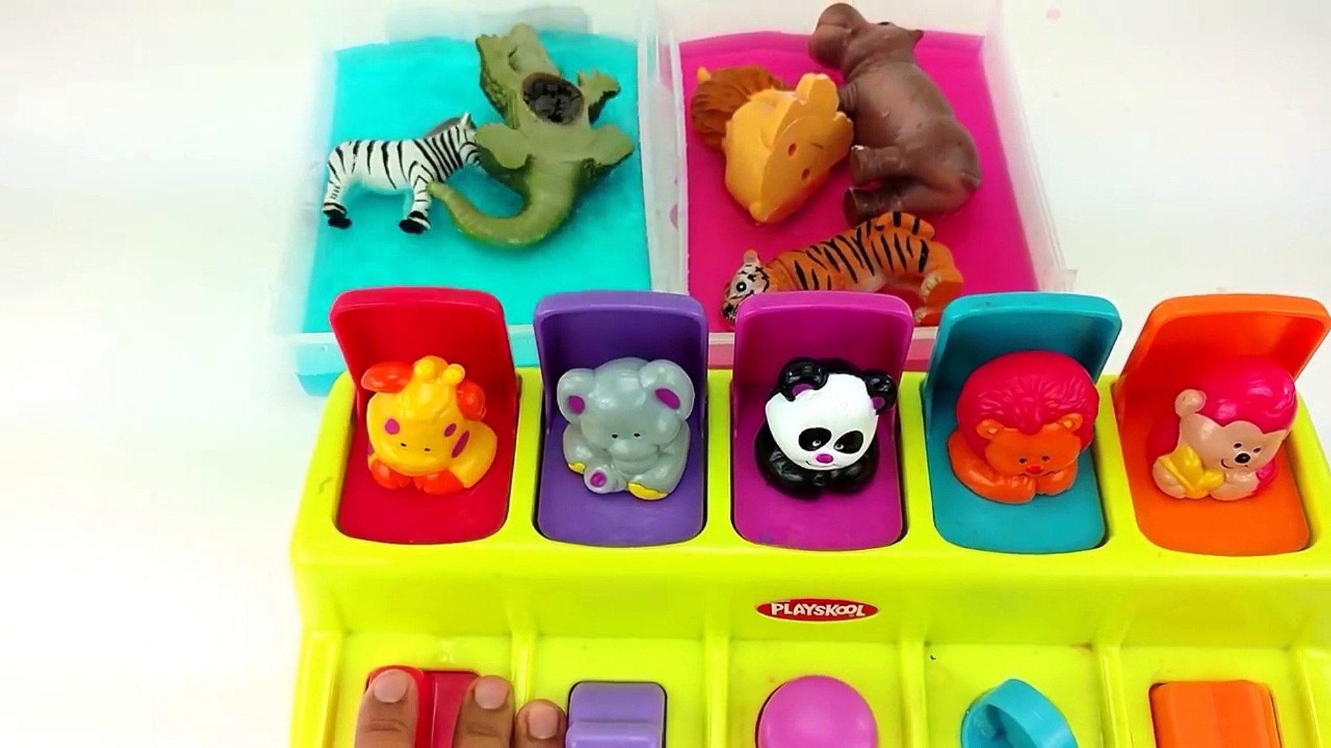 ⁣Wrong Heads Of Zoo Wild Safari Animals/Fun Switching Of Animal Heads/Popping Up of Zoo and Farm Anim