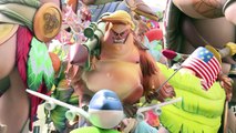 Espagne : dernier jour des Fallas à Valence