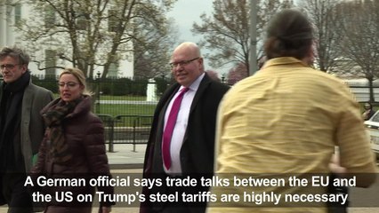 German minister sees possible solution on US steel tariffs