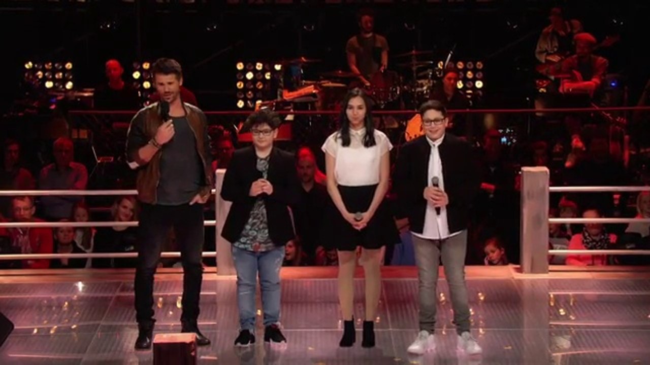 Flavio vs nadin vs samuele - grande amore | the voice kids 2018 (germany) | battle | sat.1
