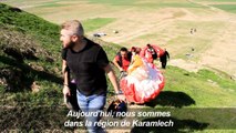 A Mossoul, après l'EI, les parapentistes recommencent à planer