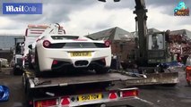 I shkatërrojnë për skrap Ferrarin 200 mijë euro, video bëhet hit në internet
