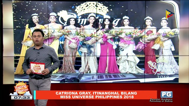 FIFIRAZZI: Catriona Gray, itinanghal bilang Miss Universe Philippines 2018; KZ Tandingan, eliminated sa 'Singer 2018'; Ryza Cenon, panalo sa Osaka Film Festival 2018